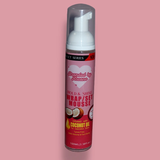 Branded by Arcane setting mousse