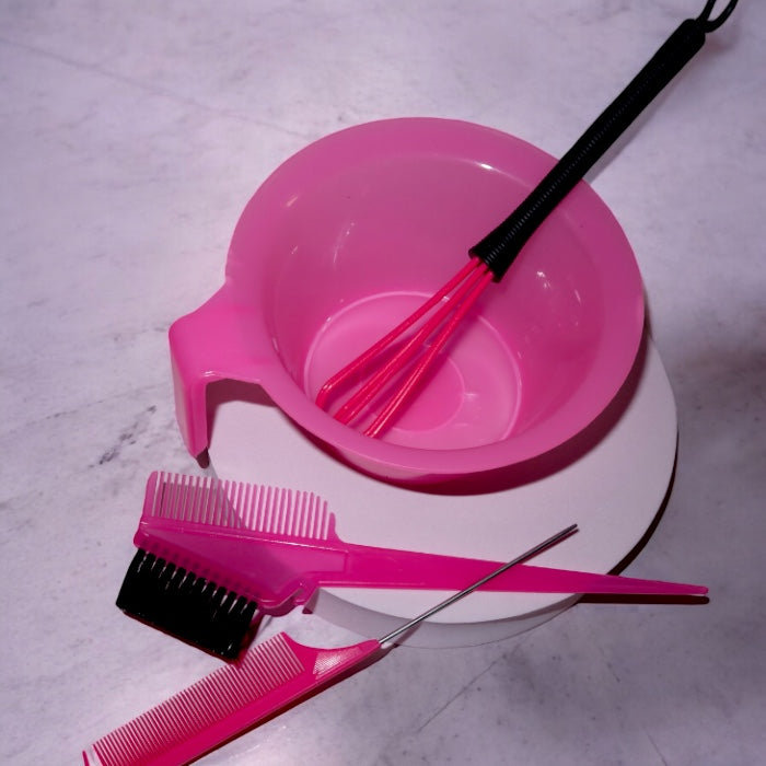 Bleaching/hair dyeing kit