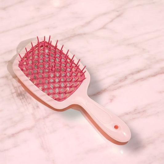 Barbie pink detangling brush